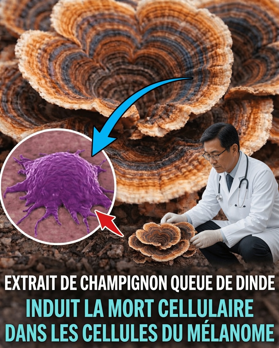 Les extraits du champignon queue-de-dinde peuvent-ils apporter de nouvelles perspectives à la recherche sur les cellules de mélanome ?