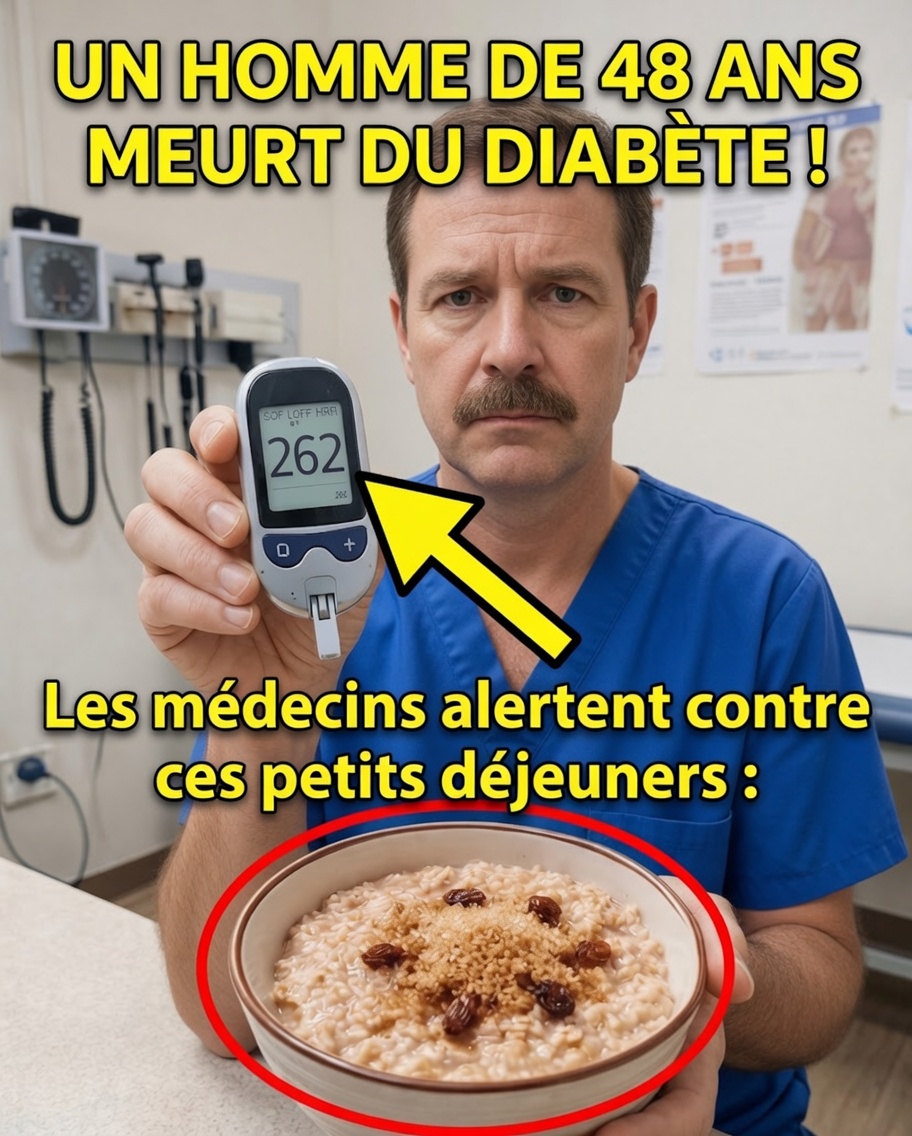 Homme de 48 ans meurt de complications du diabète : les médecins alertent sur les dangers cachés au petit-déjeuner