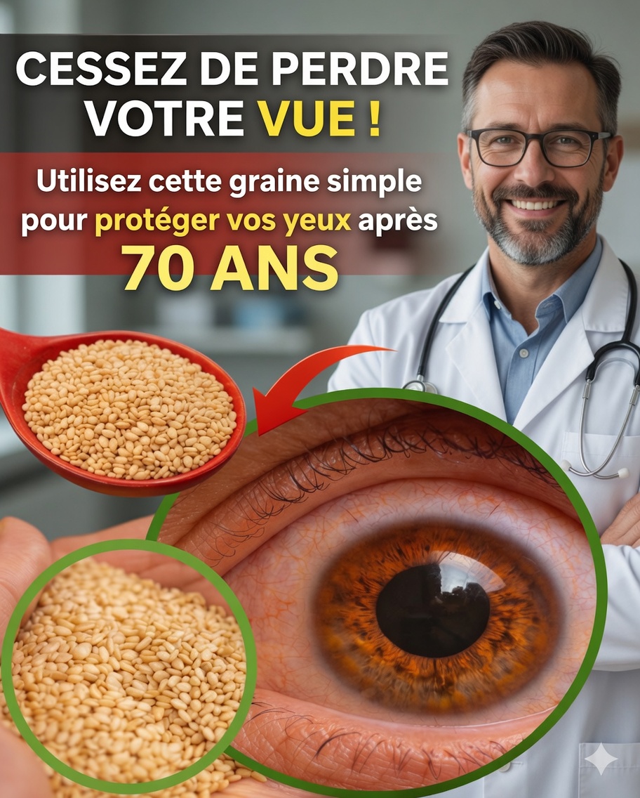 Protégez vos yeux : 3 graines + 1 fruit pour les personnes âgées