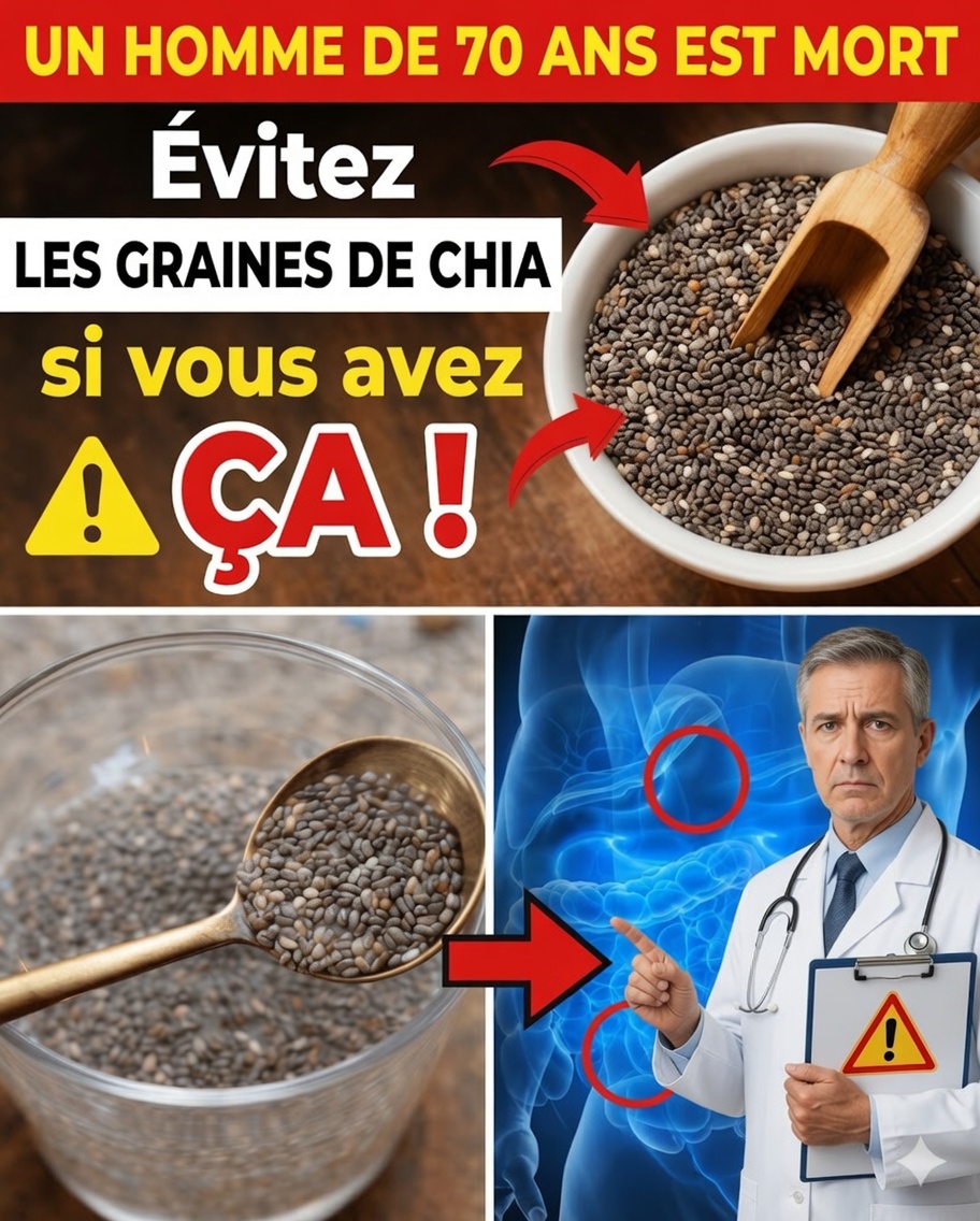 5 Erreurs avec les graines de chia que les personnes âgées commettent et qui nuisent à la digestion et à l’énergie (Corrigez la n°1 dès aujourd’hui — ça prend 30 secondes)