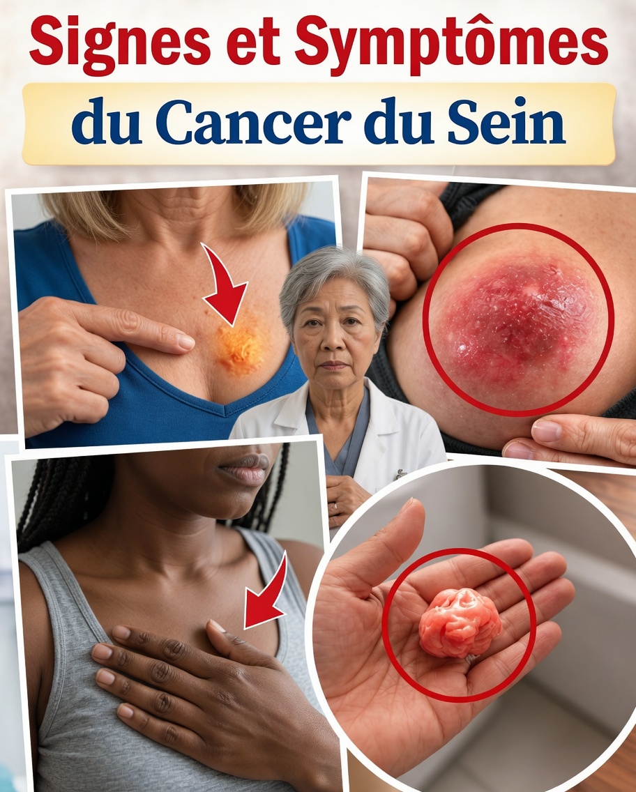 10 Signes d’alerte et symptômes du cancer du sein que vous ne devez jamais ignorer