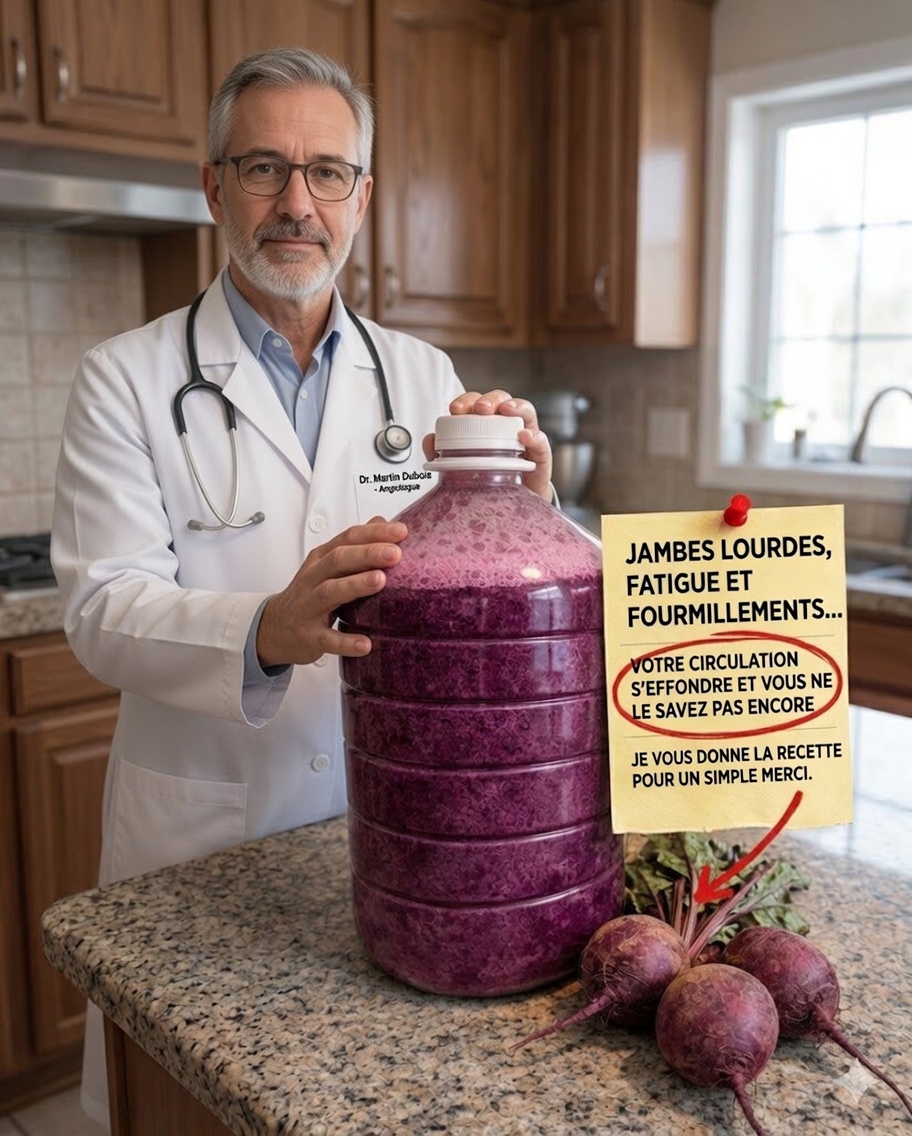 Jambes lourdes, fatigue et picotements ? Découvrez des habitudes simples et une boisson à la betterave pour soutenir la circulation