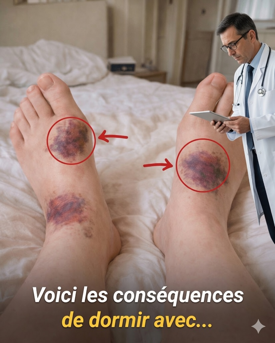 Découvrez ce que dormir avec une bouillotte chaque nuit peut faire à la peau de vos jambes