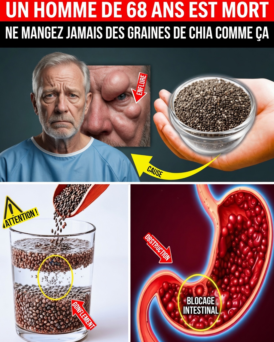 Seniors, attention : la bonne façon de consommer des graines de chia pour une meilleure santé