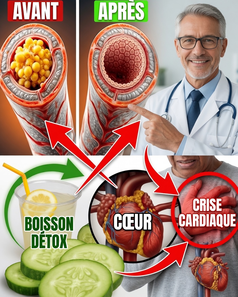 Plus de 60 ans ? Ce simple duo de boissons quotidiennes pourrait contribuer naturellement à des artères plus propres
