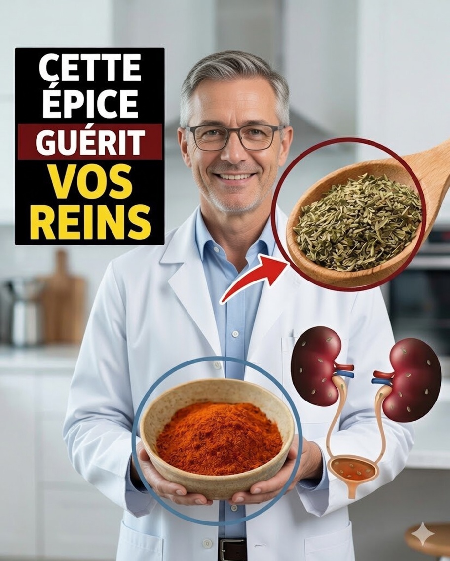 Les 3 épices du quotidien qui peuvent aider à prendre soin des reins, à éliminer les toxines et à restaurer l’énergie naturellement