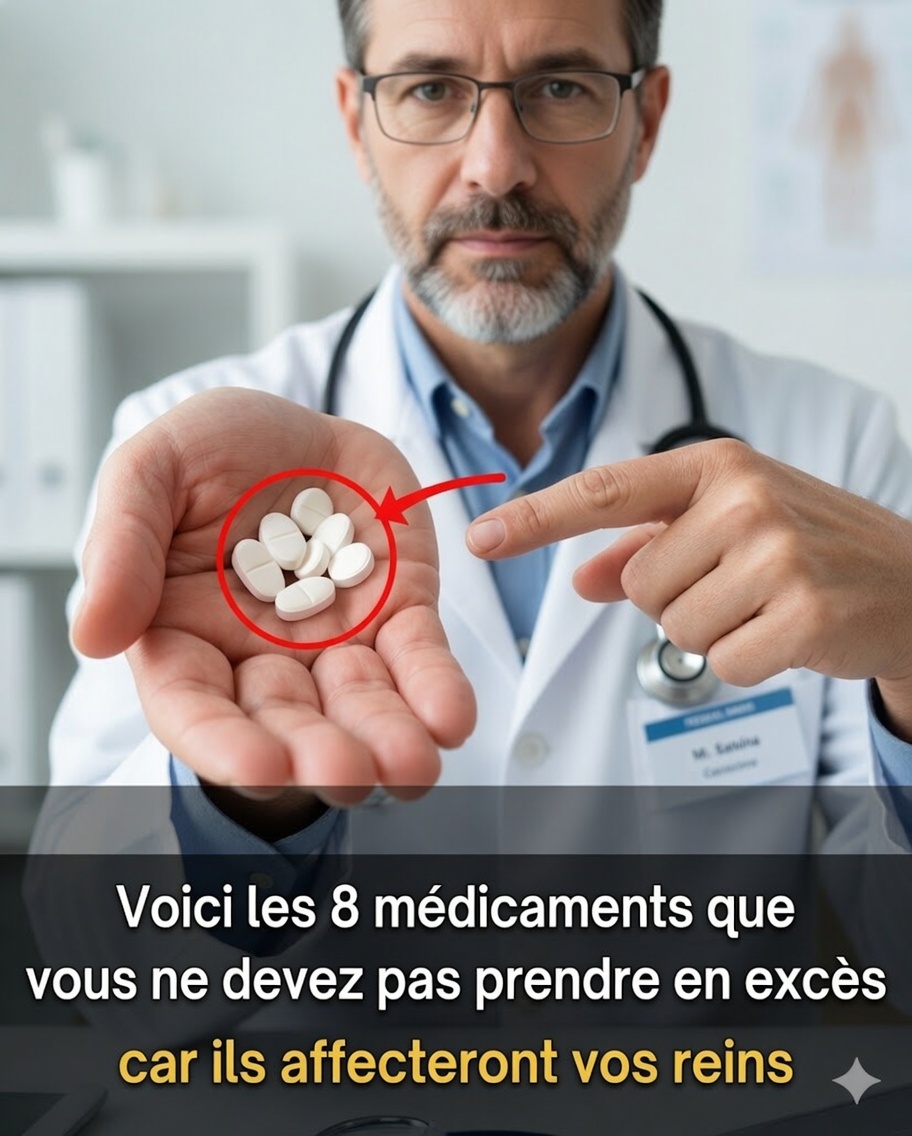8 médicaments courants qui peuvent endommager vos reins (et pourquoi l’automédication est un jeu dangereux)