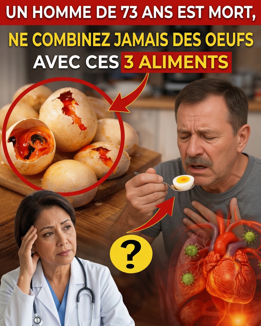 Alerte aux seniors : 3 aliments courants que vous ne devriez jamais combiner avec des œufs