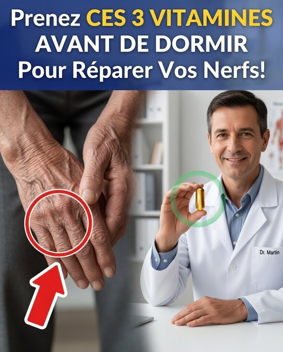 3 vitamines essentielles le soir pour renforcer les jambes après 60 ans