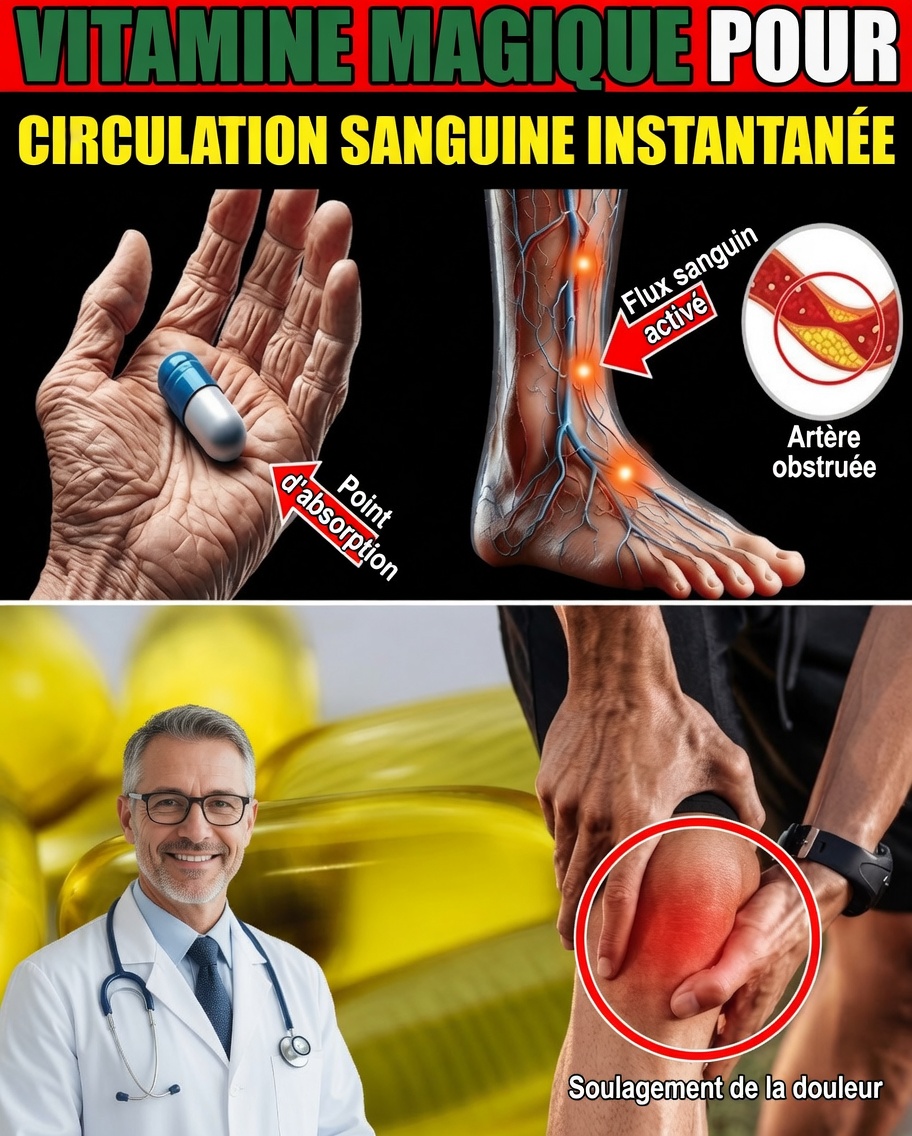 Ce n’est pas seulement pour les os : les bienfaits cachés de la vitamine D pour la circulation après 50 ans