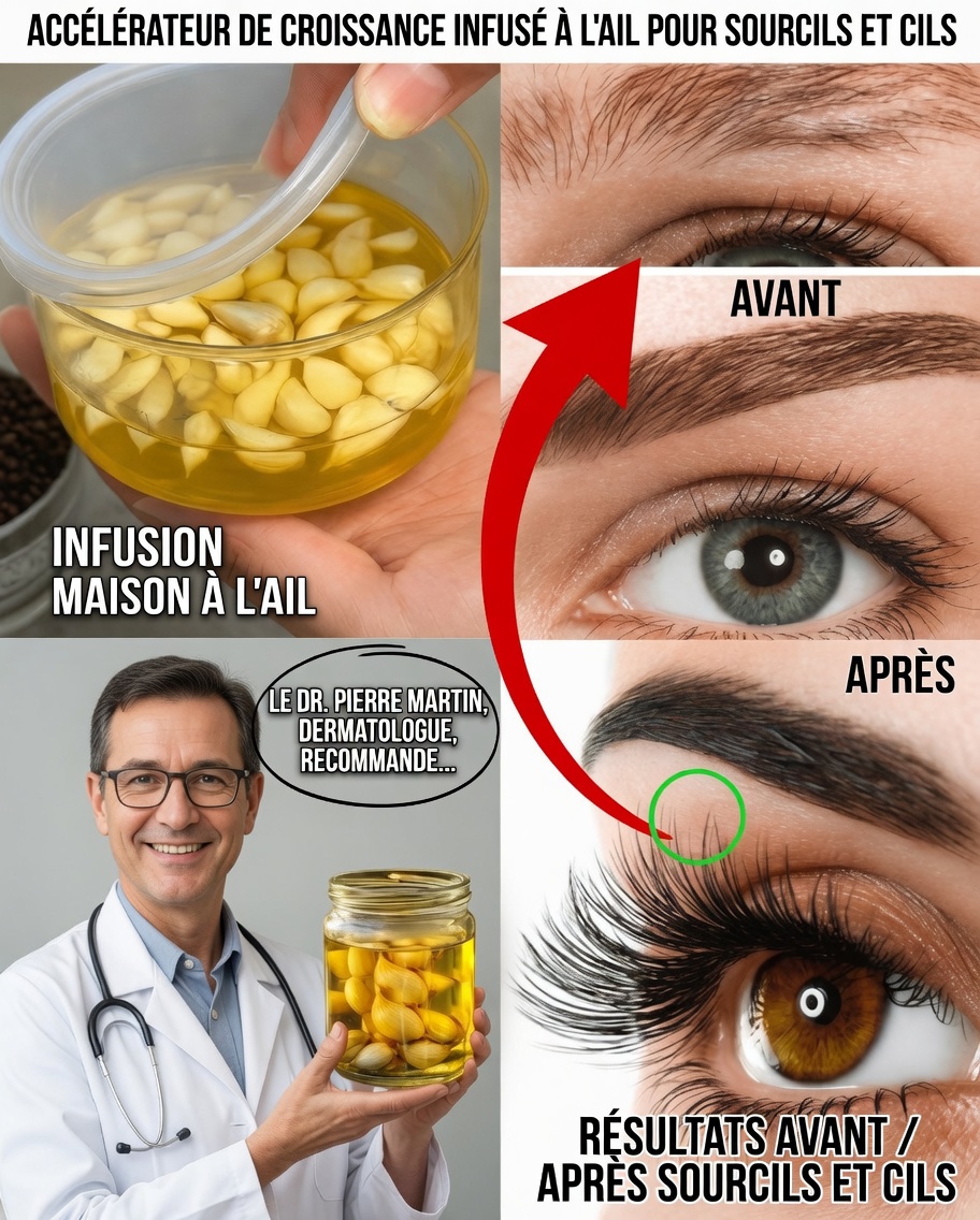 Sourcils plus fournis & cils plus longs naturellement – le secret à 2 ingrédients que vous avez manqué