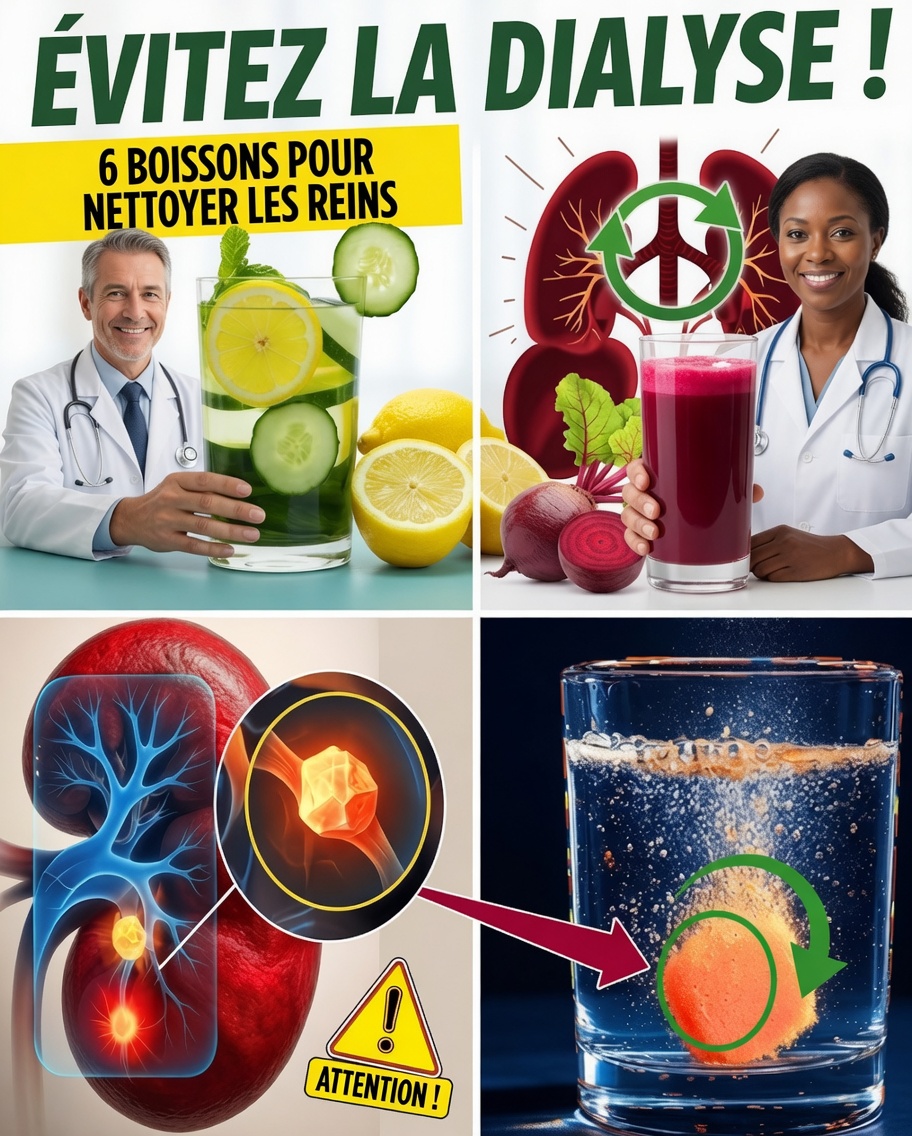 7 boissons naturelles puissantes pour nettoyer et revitaliser vos reins