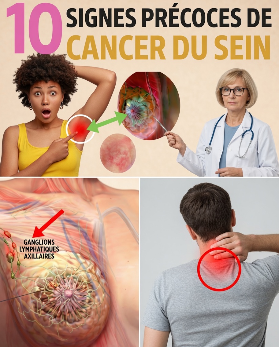 10 Signes Avant-Coureurs du Cancer du Sein que Vous Ne Devez Jamais Ignorer