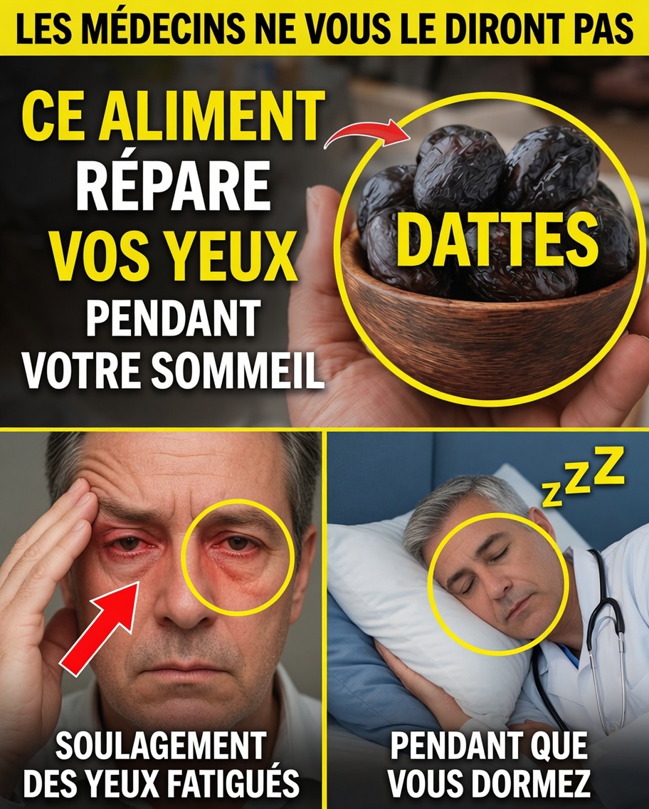 Personnes âgées : Consommez CES 3 aliments avant de dormir pour réparer vos yeux et améliorer la vision pendant la nuit
