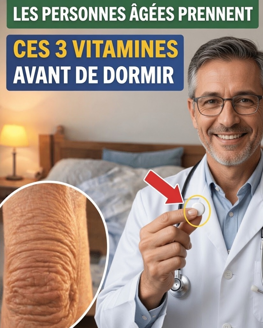 3 vitamines du soir qui peuvent aider à renforcer les jambes et à soutenir la santé des nerfs après 60 ans