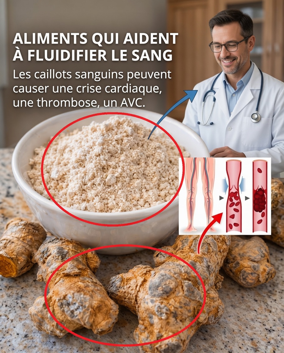 7 aliments surprenants qui peuvent favoriser la circulation sanguine et réduire le risque de caillots