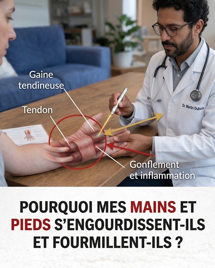 Vos mains et vos pieds deviennent-ils souvent engourdis ou picotent-ils fréquemment ? Découvrez ce que votre corps essaie peut-être de vous dire