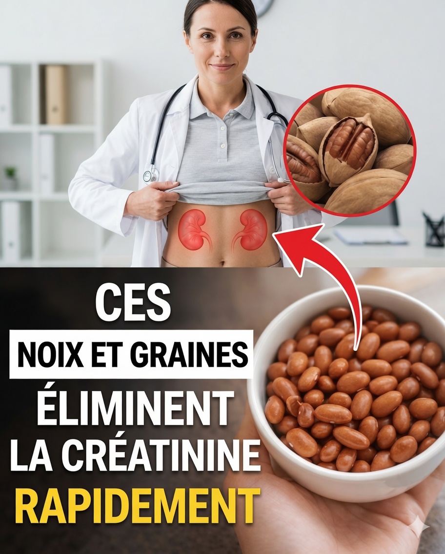 Créatinine élevée ? 3 noix sans danger à manger et 3 à éviter