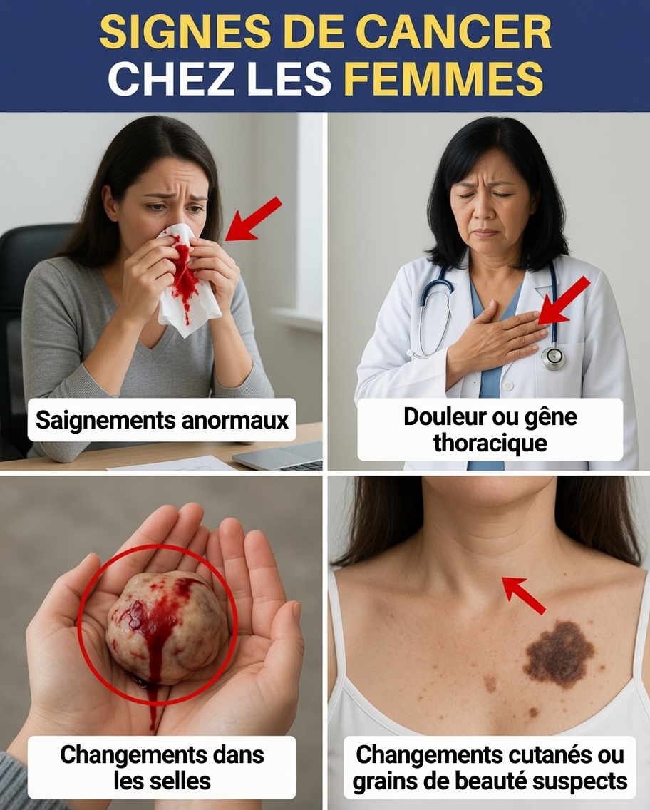 14 Signes Avant-Coureurs du Cancer que Beaucoup de Femmes Ignorent – N’attendez Pas Qu’il Soit Trop Tard