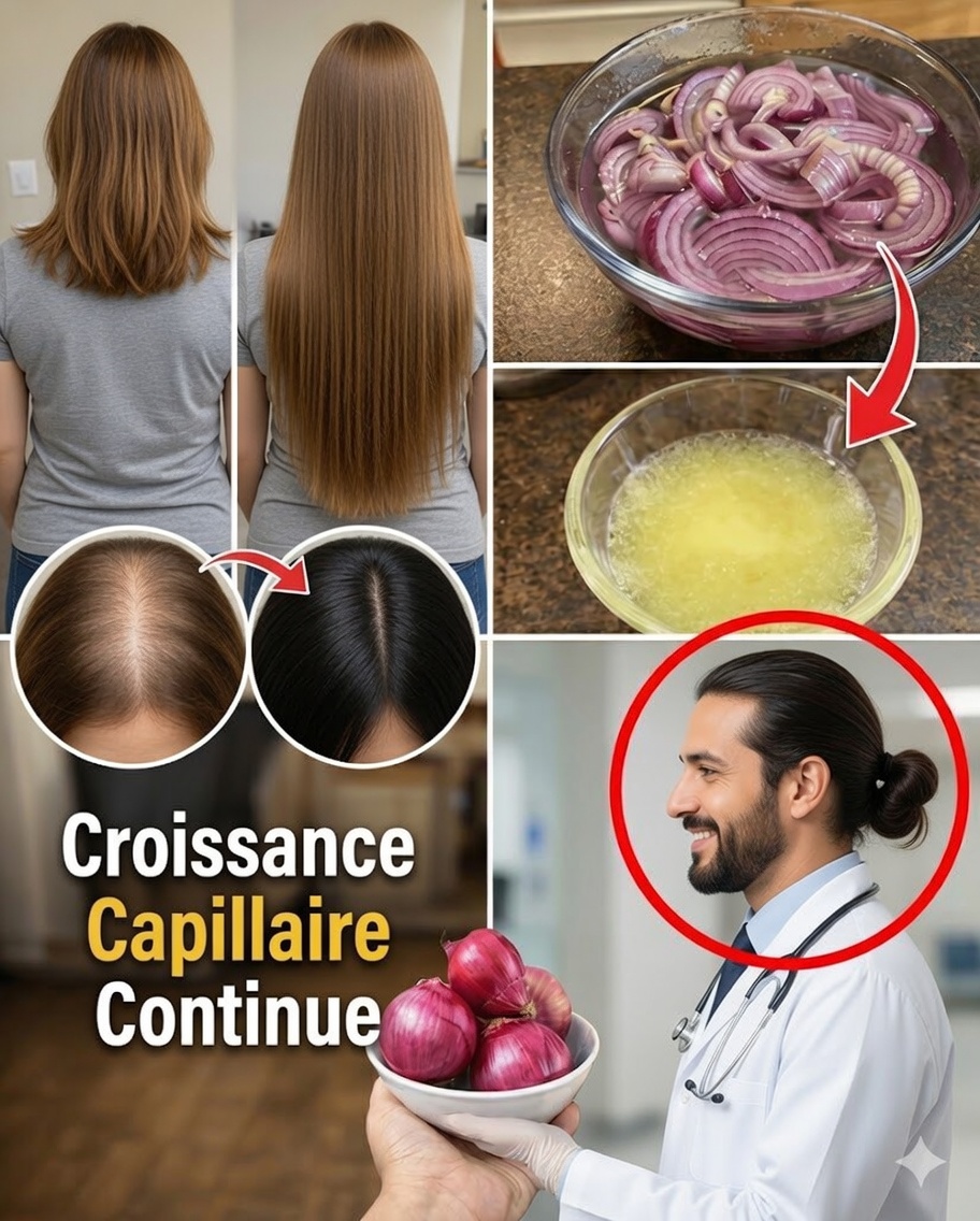 Comment faire pousser les cheveux plus longs et plus épais avec l’oignon : l’astuce ancienne que presque personne ne connaît