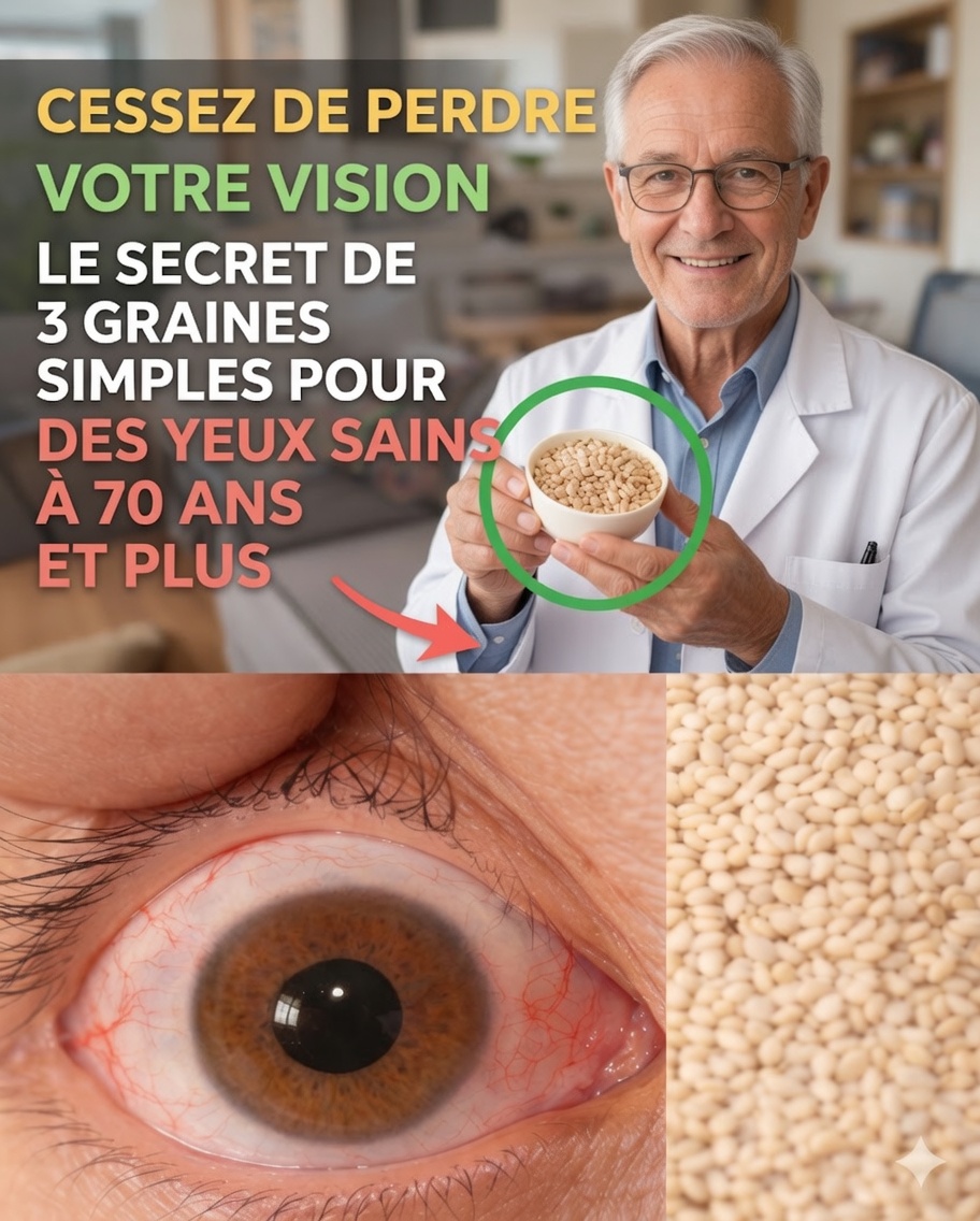 Plus de 60 ans ? Découvrez le pouvoir caché des graines qui peuvent soutenir votre vision naturellement