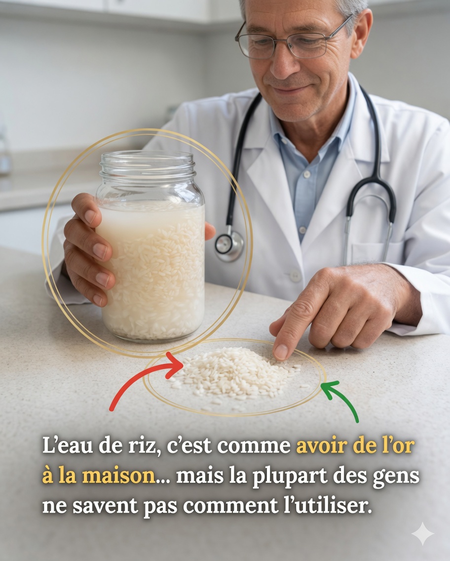 Eau de riz : l’or caché dans votre cuisine qui peut transformer naturellement vos cheveux et votre peau