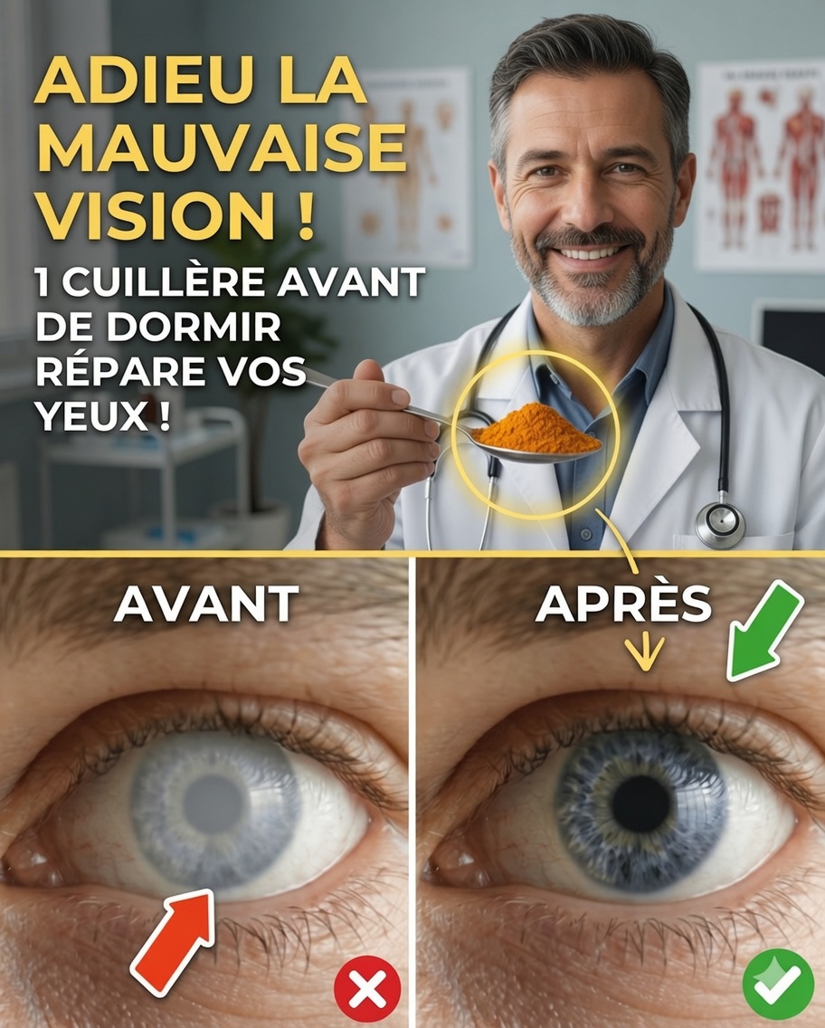 Plus de 60 ans ? Mangez ceci avant de dormir et réveillez-vous en voyant comme à 40 ans