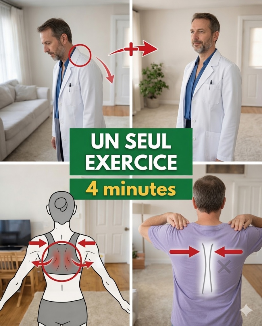 Comment corriger la posture de tête projetée vers l’avant après 60 ans en seulement 4 minutes – la routine douce que recommande le médecin le plus âgé du Japon