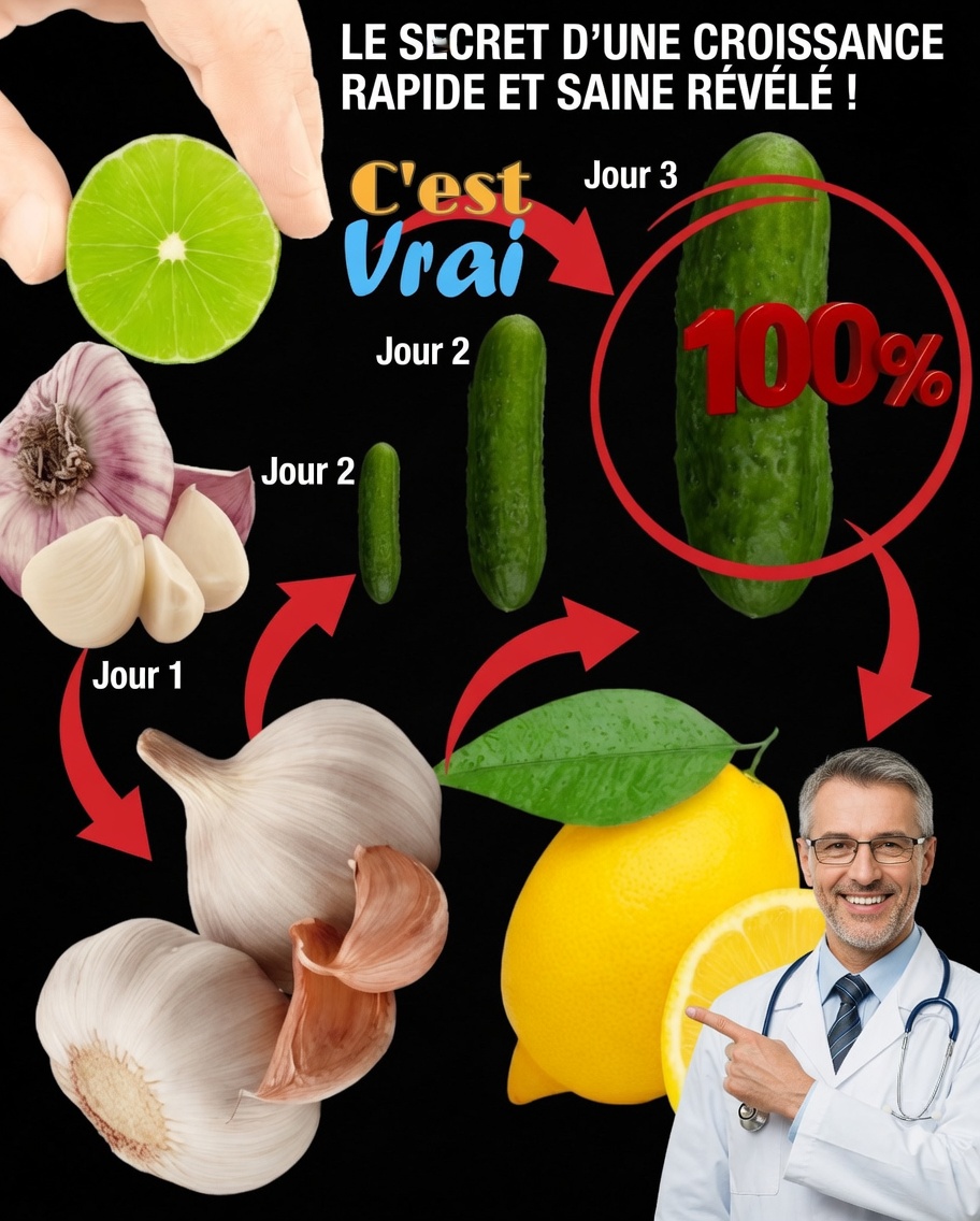 Boisson énergisante à l’ail, au citron et au concombre : un secret naturel pour retrouver énergie et vitalité