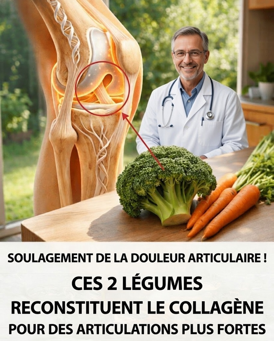 Ces deux légumes courants peuvent-ils aider naturellement à renforcer les genoux et à améliorer le confort articulaire ?