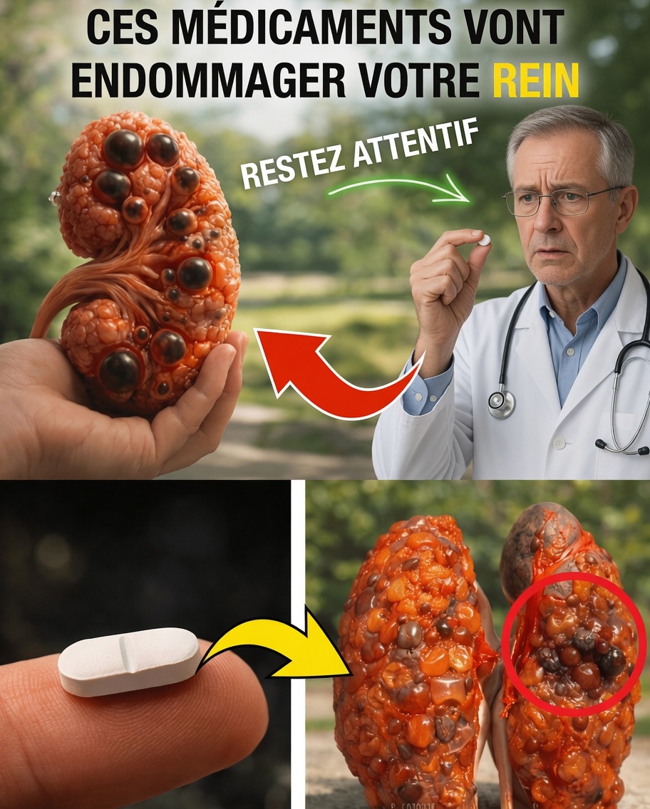 Prenez-vous ces 10 médicaments courants qui peuvent affecter vos reins au fil du temps ?
