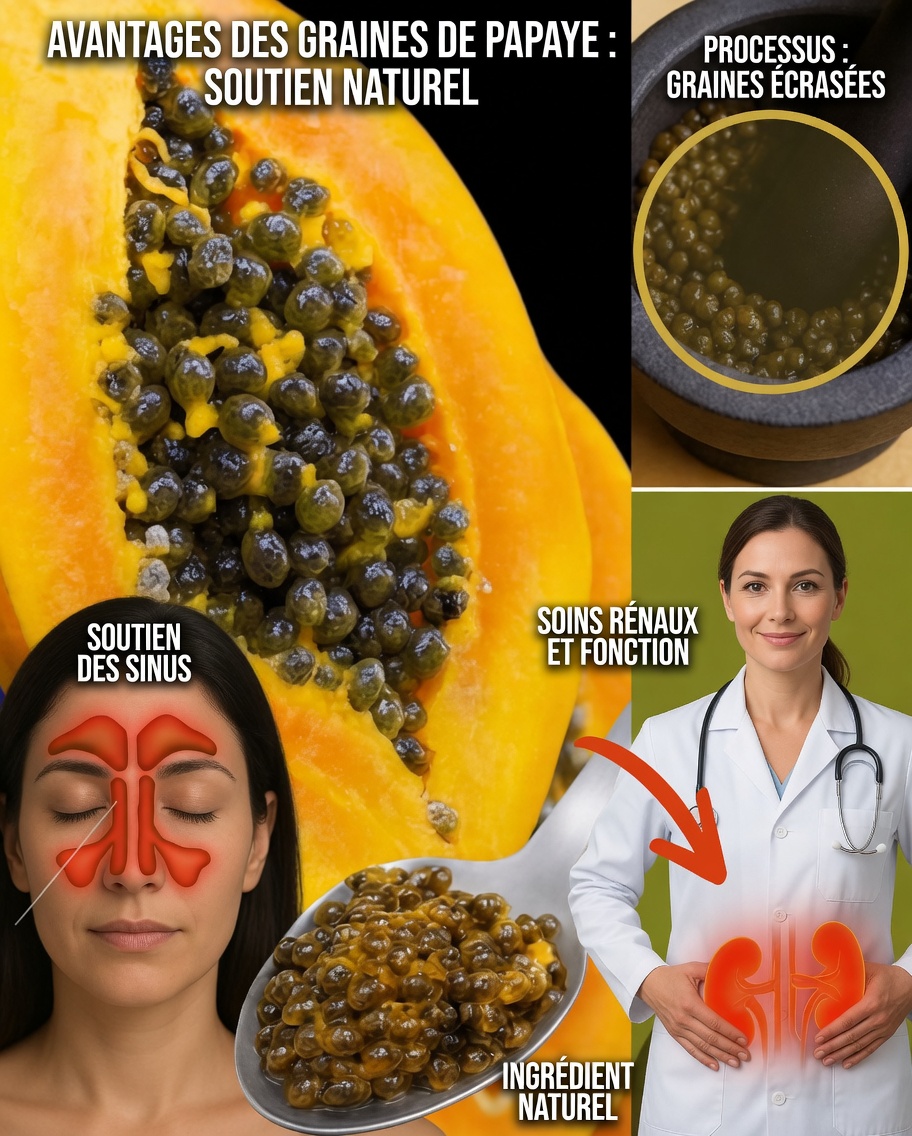 Le pouvoir caché des graines de papaye : 7 bienfaits naturels qui peuvent transformer votre santé