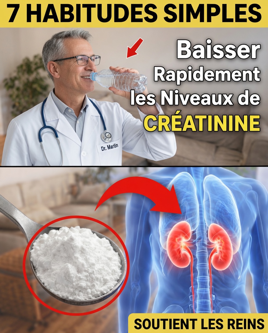 7 habitudes quotidiennes simples pour soutenir des taux de créatinine sains et protéger vos reins