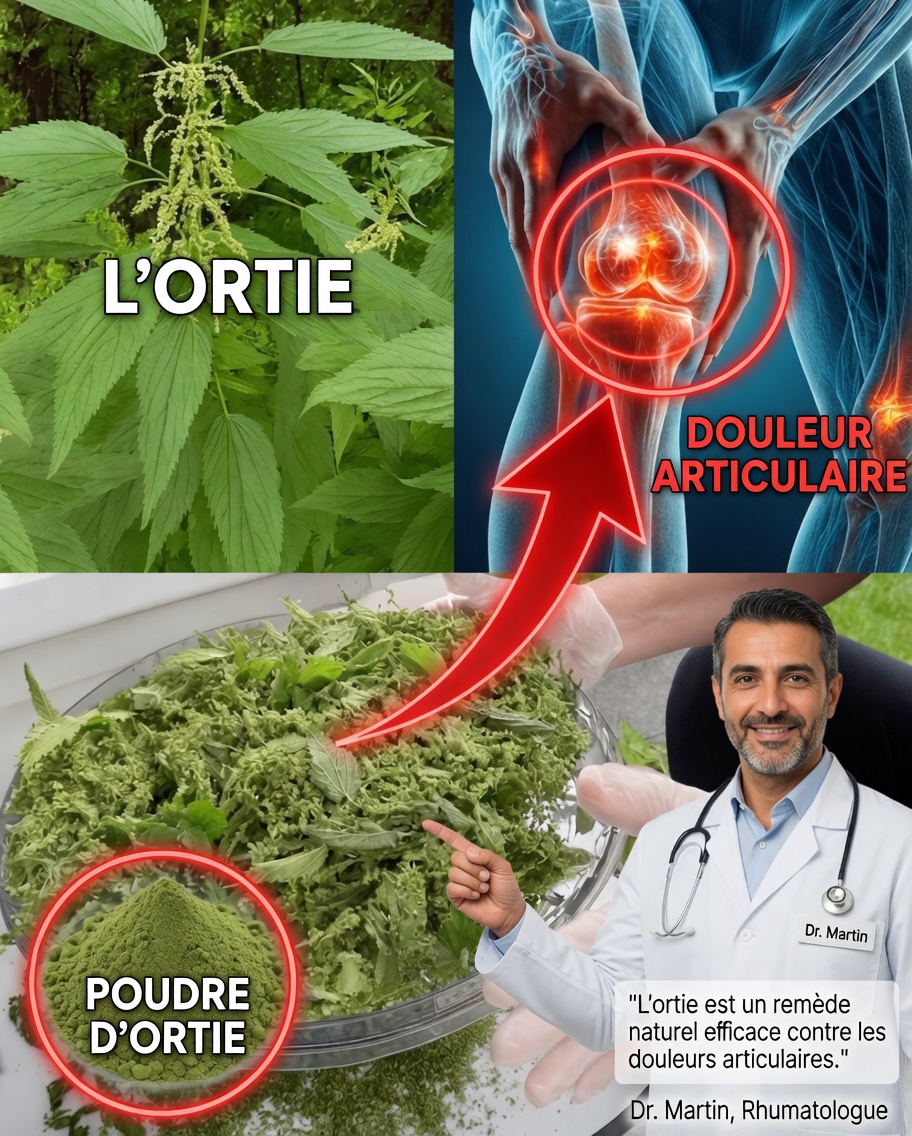 Le pouvoir de l’Urtica dioica : une voie naturelle pour soulager les douleurs articulaires, l’arthrite et l’inflammation