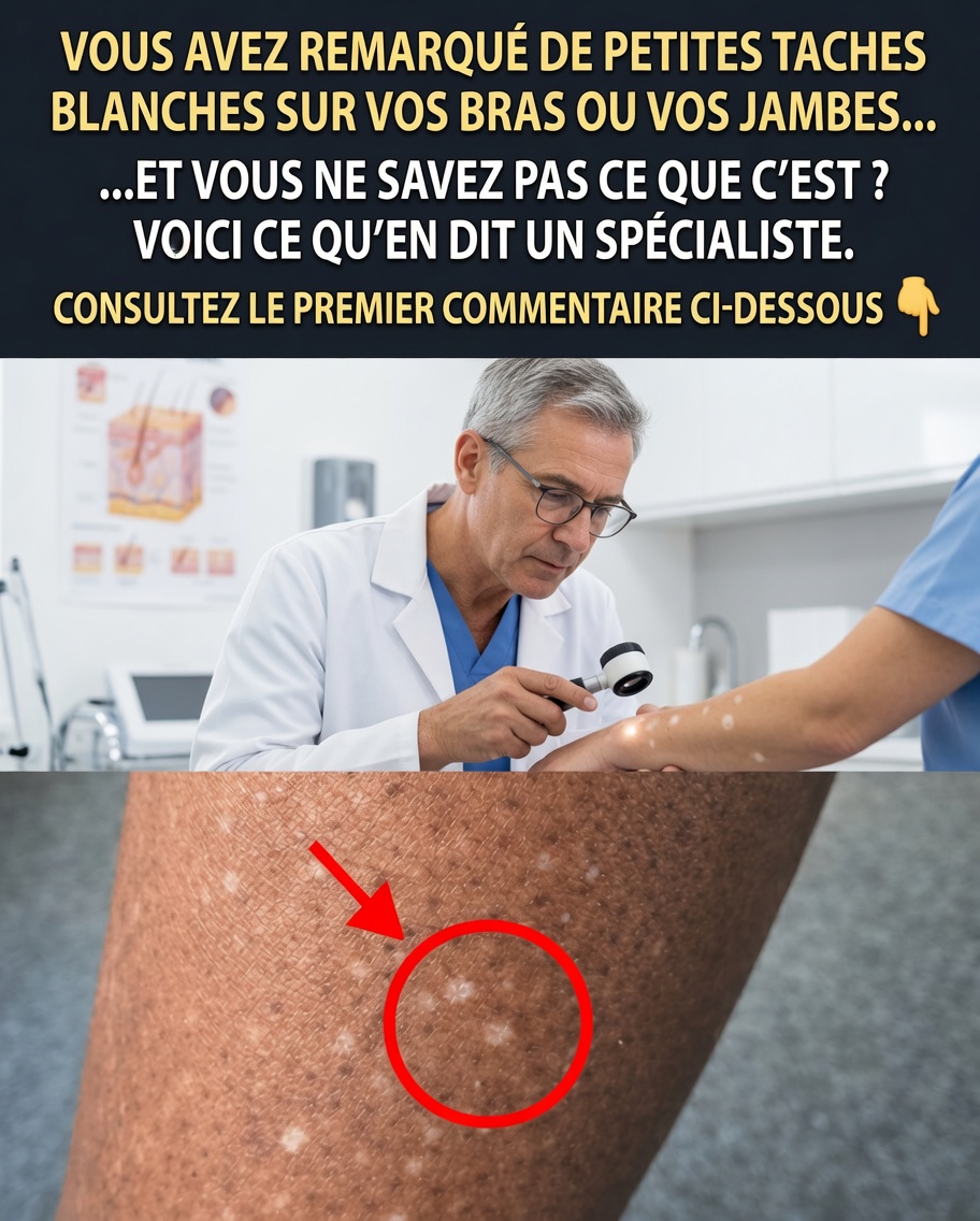 Pourquoi des taches blanches apparaissent-elles sur la peau ? Des causes cachées à ne pas ignorer