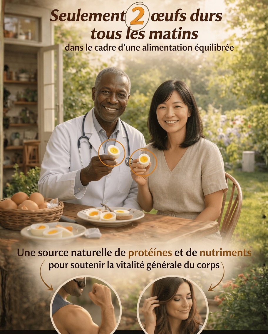 Pourquoi ajouter deux œufs durs à votre routine matinale peut être une habitude simple qui vaut la peine d’être essayée