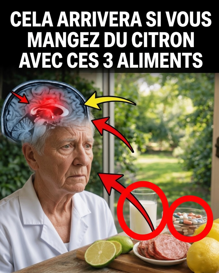 Alerte sur le citron pour les personnes âgées : pourquoi réfléchir à deux fois avant de le mélanger avec ces 4 aliments courants
