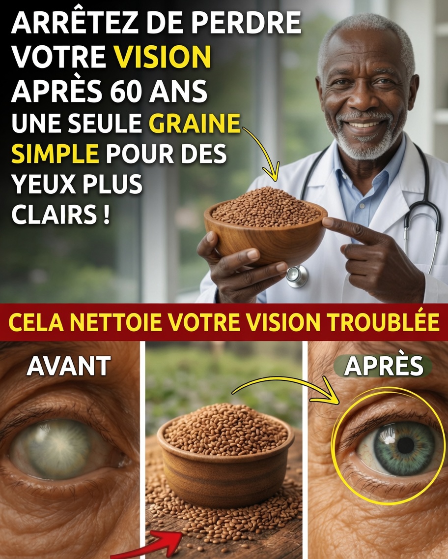 Comment une petite graine peut aider à protéger naturellement votre vision au fil des années