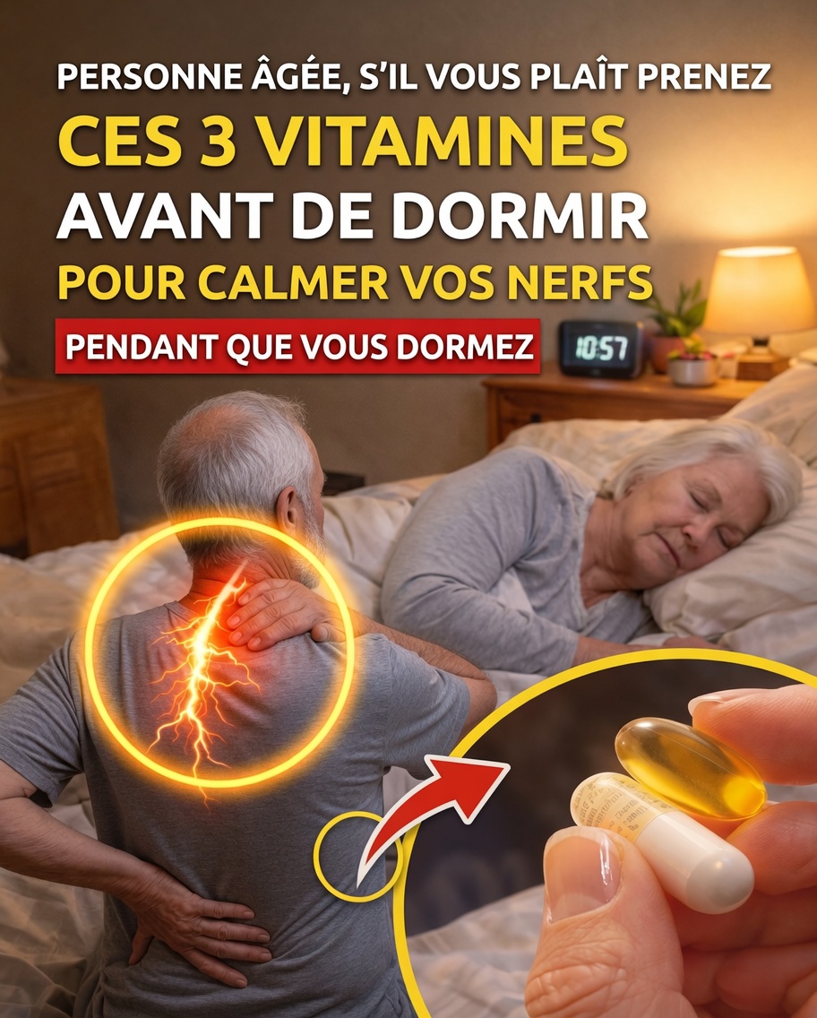 Plus de 60 ans ? Ces 3 vitamines peuvent renforcer vos jambes RAPIDEMENT