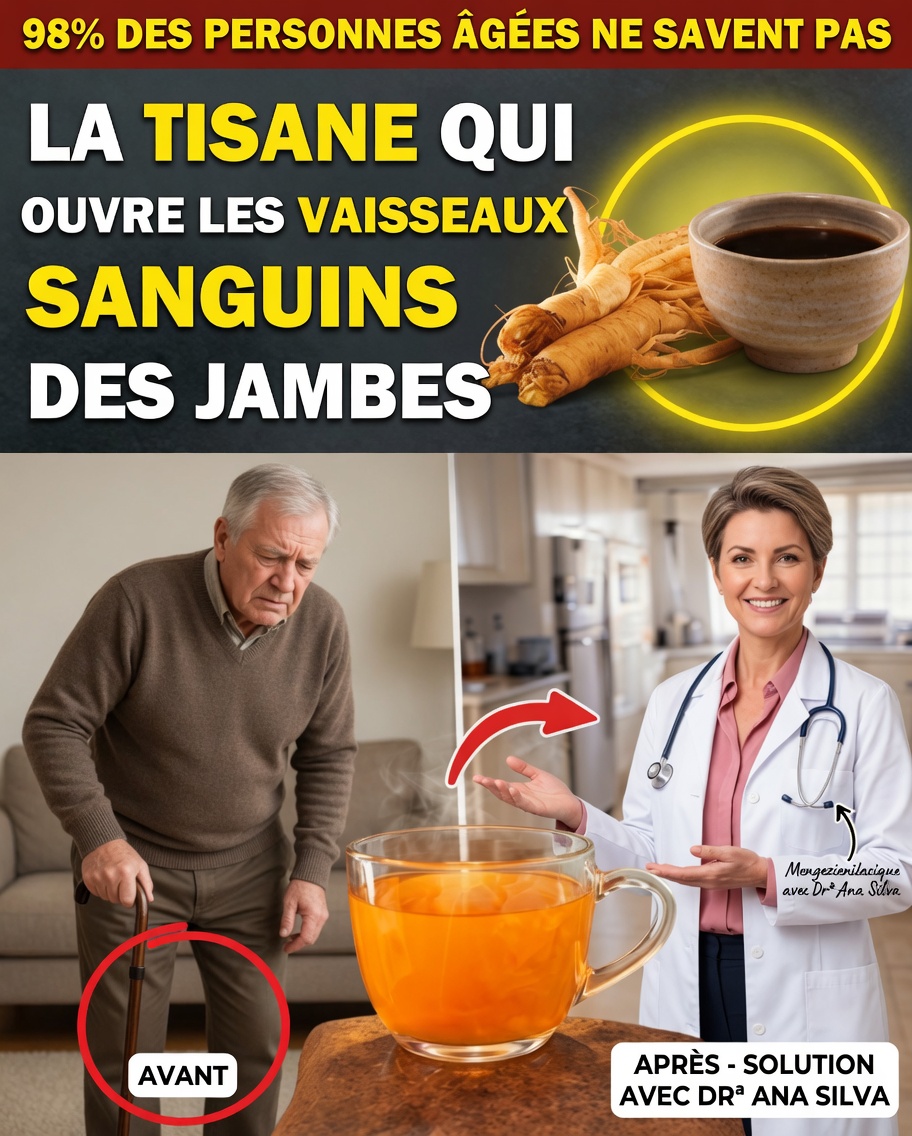 Plus de 60 ans ? Buvez ces 3 thés puissants pour retrouver la force musculaire et remarcher en toute sécurité