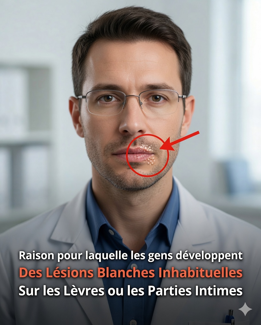 Pourquoi de petits points blancs apparaissent soudainement sur les lèvres ou les parties intimes : un guide simple
