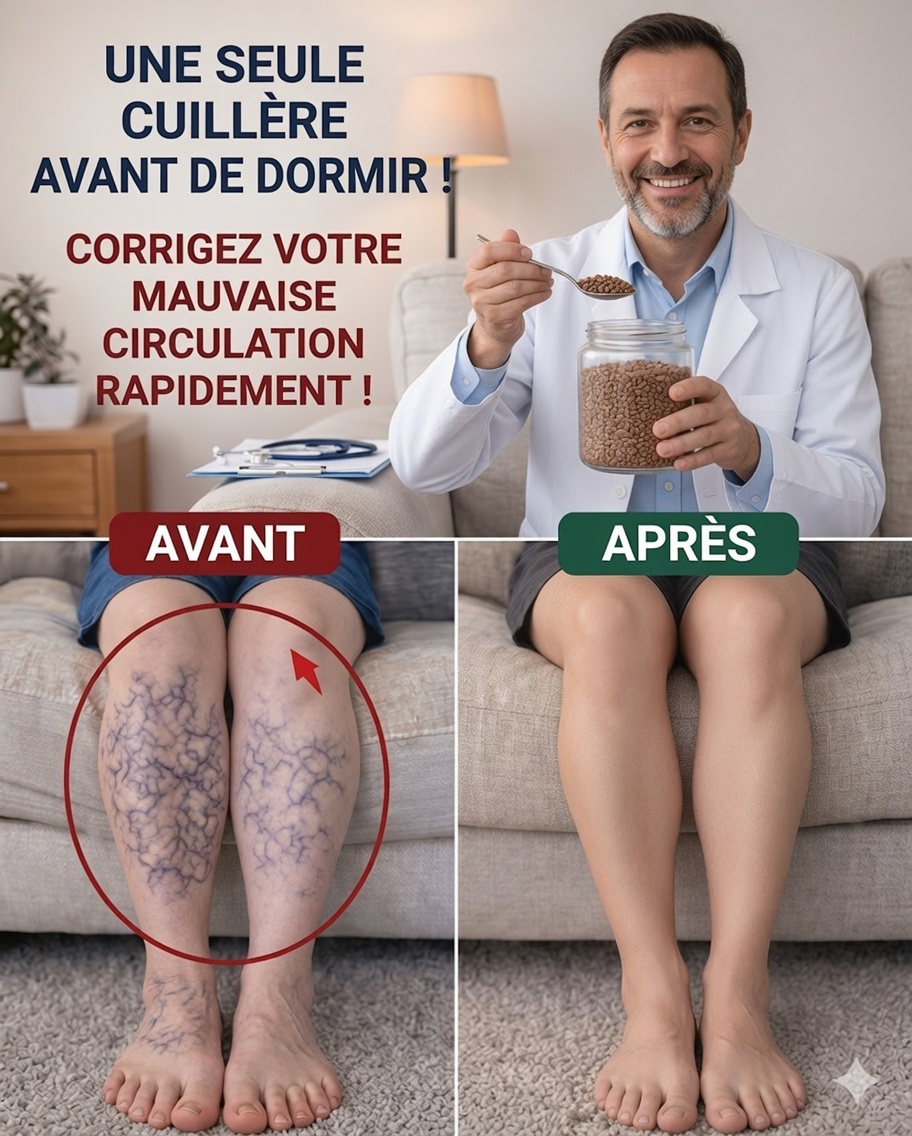 Une seule cuillerée avant de dormir : ce mélange épicé peut-il aider la circulation des jambes et des pieds ?
