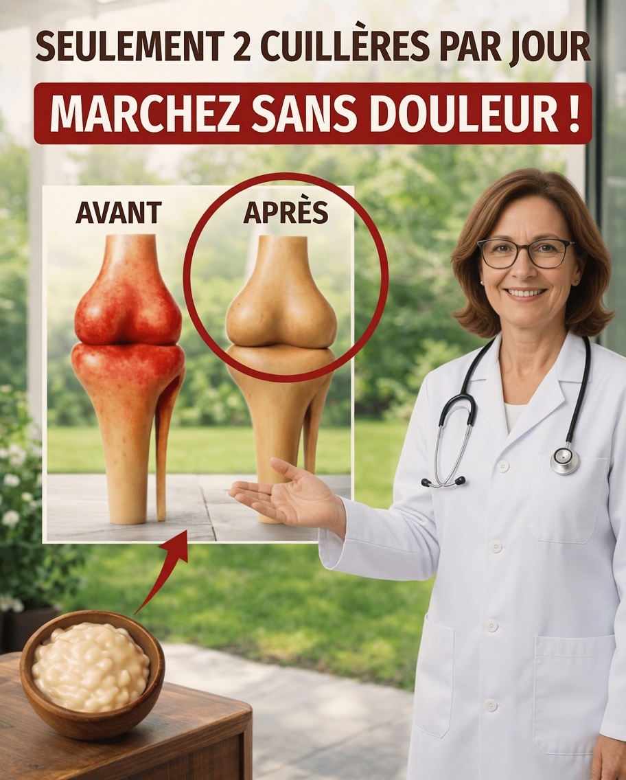 Comment une simple habitude quotidienne à base de gélatine peut aider à préserver la santé des genoux au fil des années