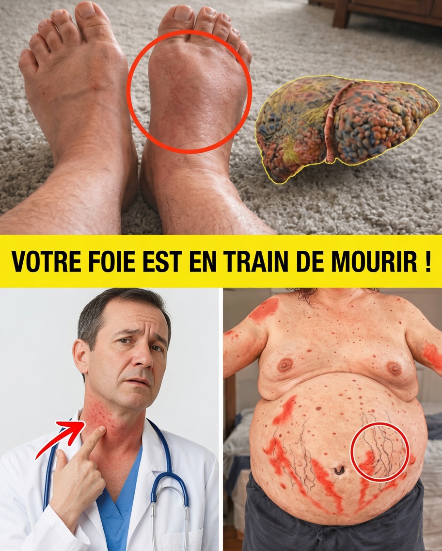 12 Signes au niveau des pieds qui peuvent révéler des problèmes de foie – Ce que vos pieds essaient de vous dire