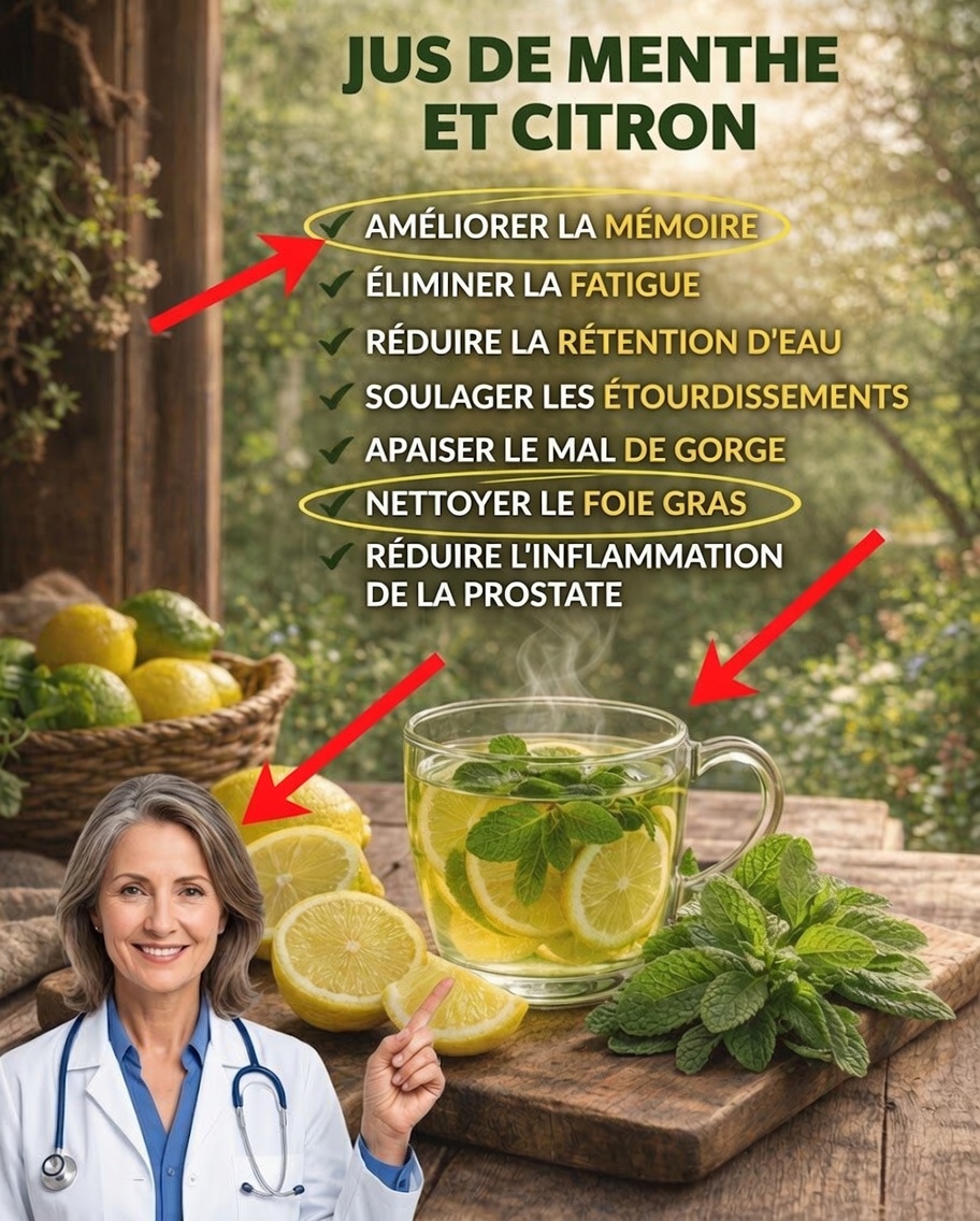 Découvrez les bienfaits rafraîchissants de la boisson à la menthe poivrée et au citron : un guide simple pour se sentir mieux