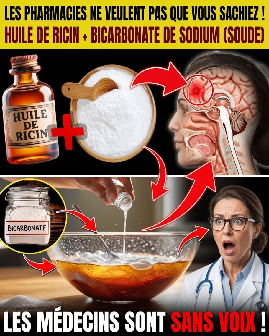 Libérez la puissance naturelle de l’huile de ricin et du bicarbonate de soude : 14 façons douces de soutenir votre corps après 60 ans