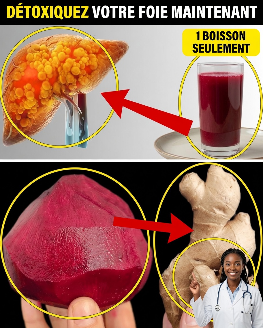 Nettoyage naturel du foie et des vaisseaux sanguins : 4 ingrédients puissants qui transforment votre corps