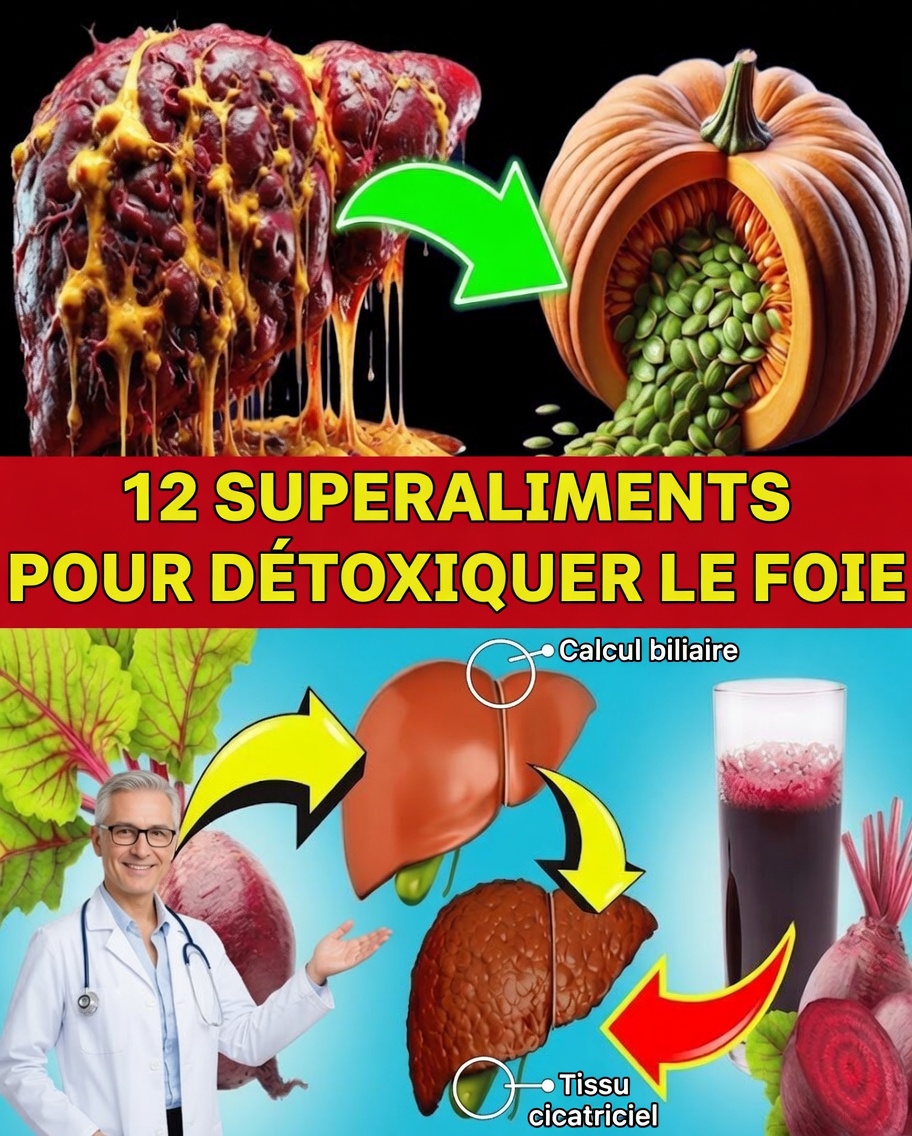 Le secret d’un foie en bonne santé : 12 superaliments puissants pour une détox naturelle