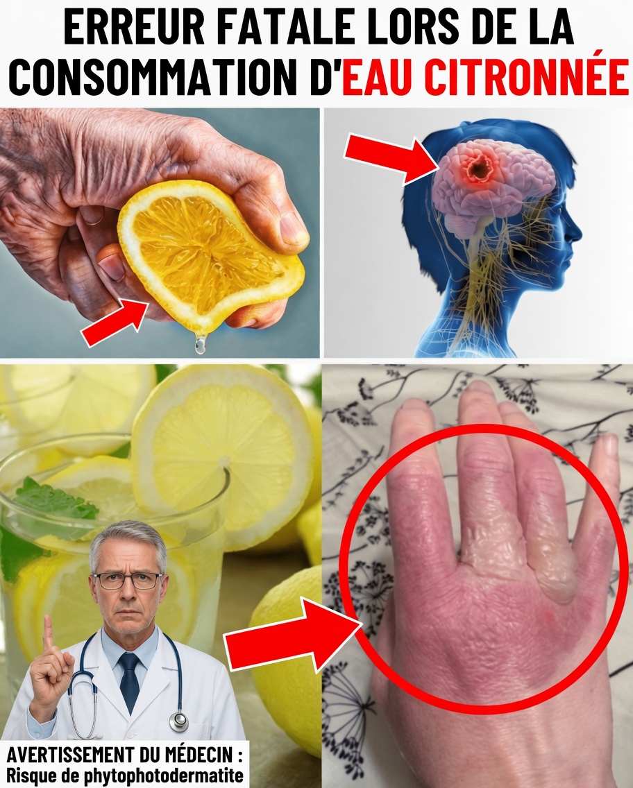 Buvez de l’eau citronnée — mais ne faites JAMAIS ces erreurs