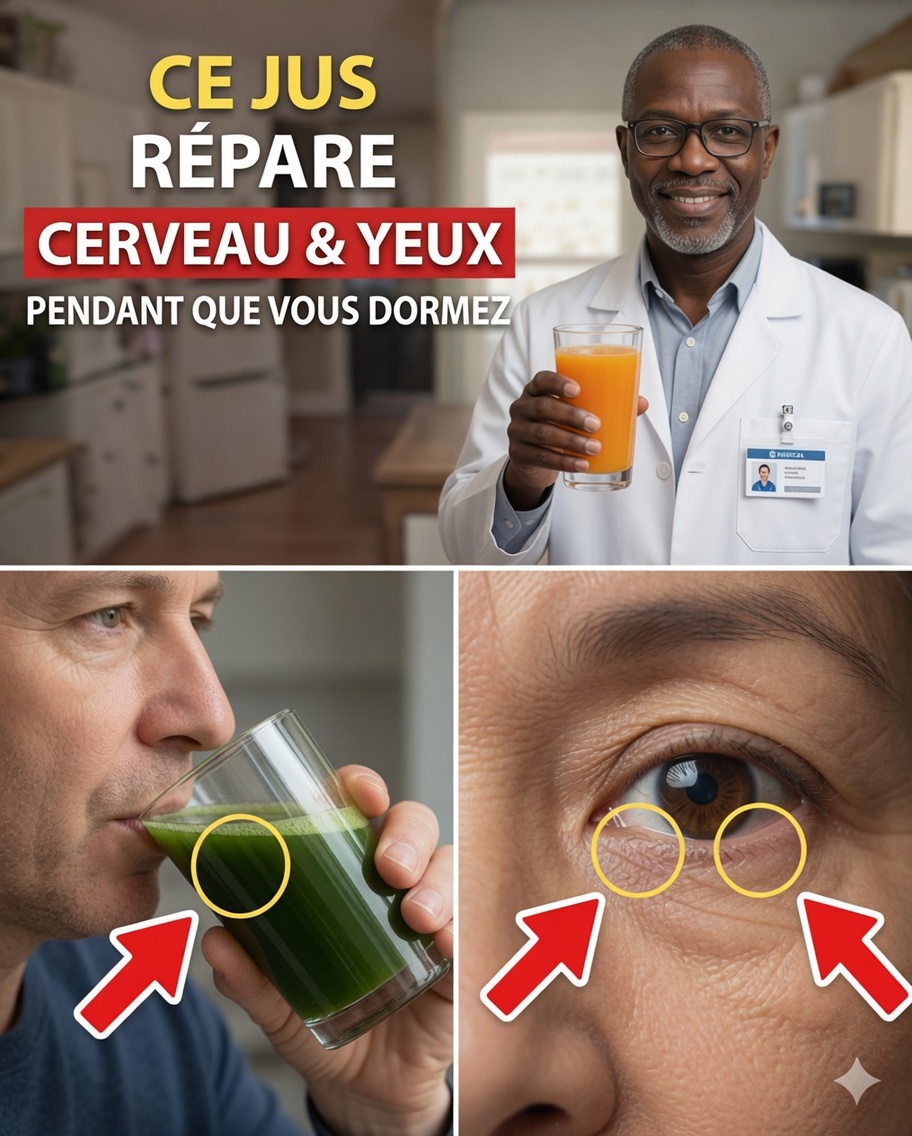 Top 5 des jus naturels pour améliorer la vision et renforcer la mémoire pendant votre sommeil